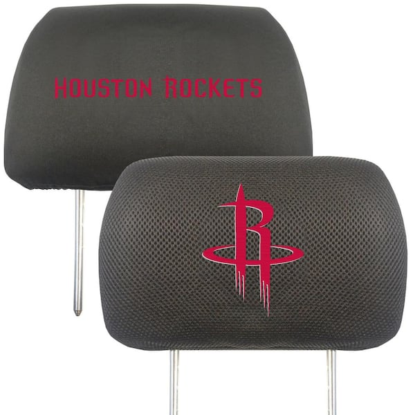 FANMATS NBA - Houston Rockets Embroidered Head Rest Covers (2-Pack)