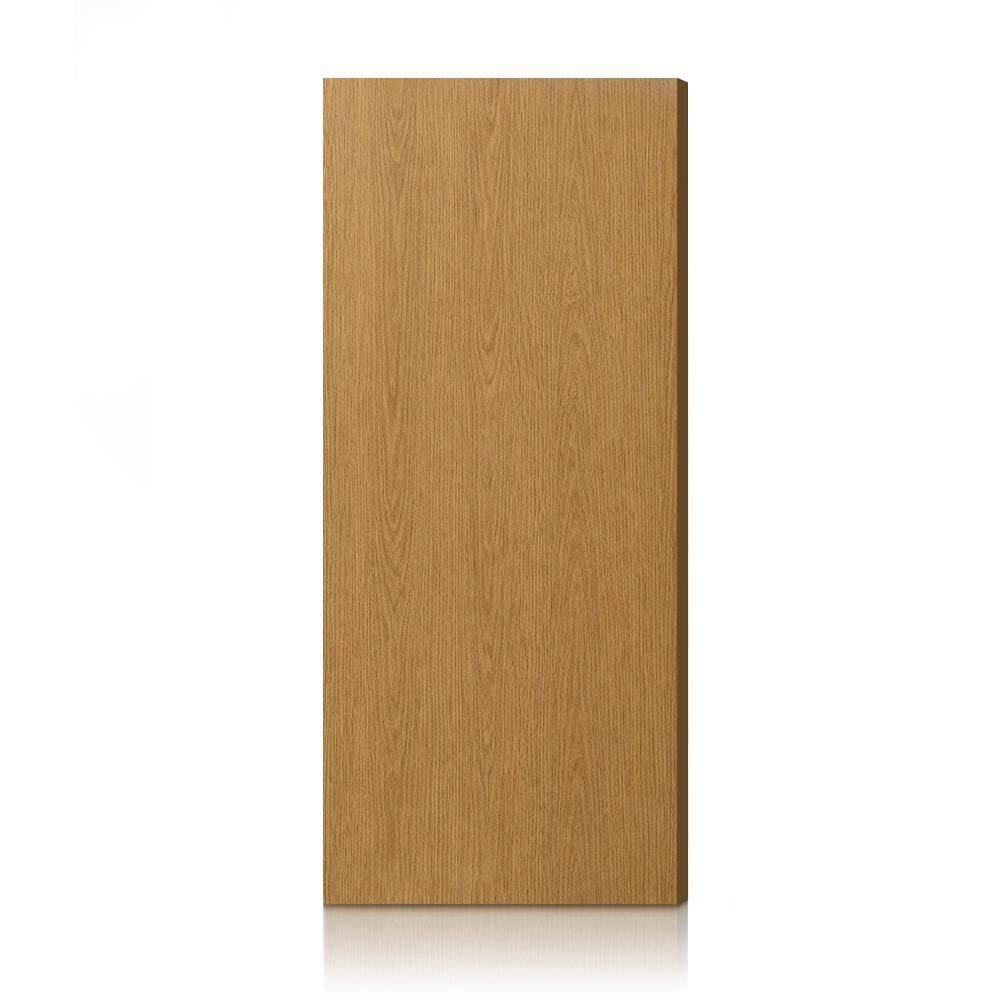 48 in. x 80 in. Oak Texture Flush Hollow Core Composite Interior Door Slab price history on PriceWatchPro