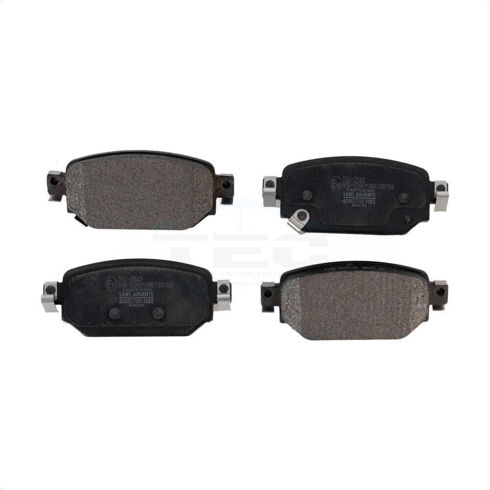 TEC Rear Ceramic Disc Brake Pads For Mazda 3 CX-3 Sport TEC-2042