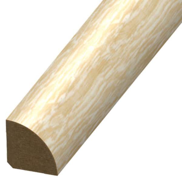 Deco Products MoistureProof Sardinia Islands 0.75 in. Thick x 0.75 in. Wide x 94 in. Length Quarter Round Molding