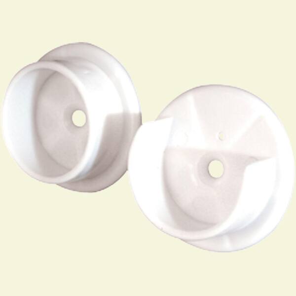 Prime-Line Vinyl Door Knob & Wall Shield – 5x5 Inch – Ivory – Protects Walls From Knobs – U9268