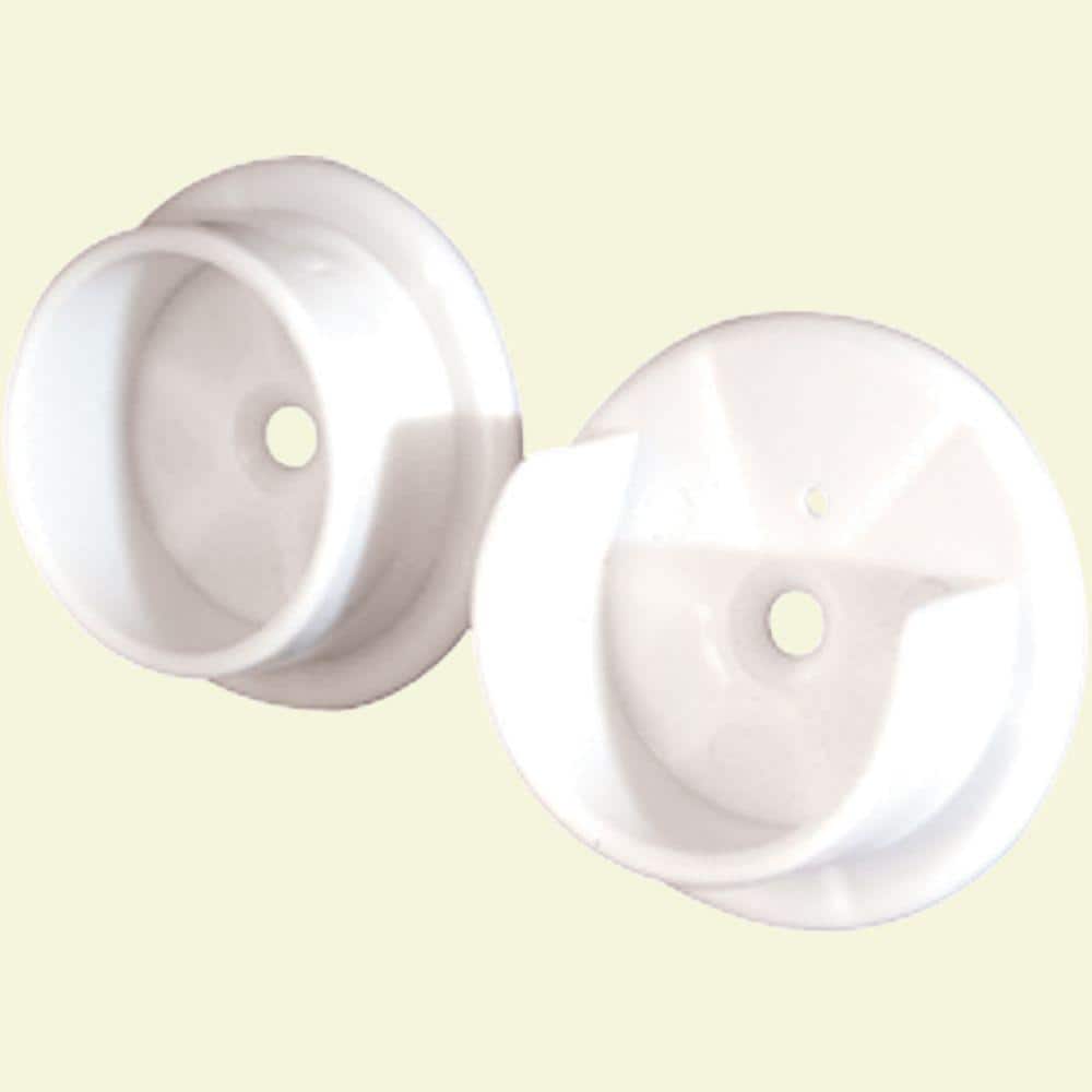 Knape & Vogt Pro 1-3/8 in. L X 1-3/8 in. D Powder Coated Plastic Rod Socket