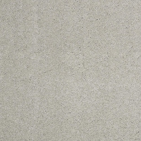 Lifeproof Coral Reef II - Canyon Grey - Gray 93.6 oz. Nylon Texture Installed Carpet