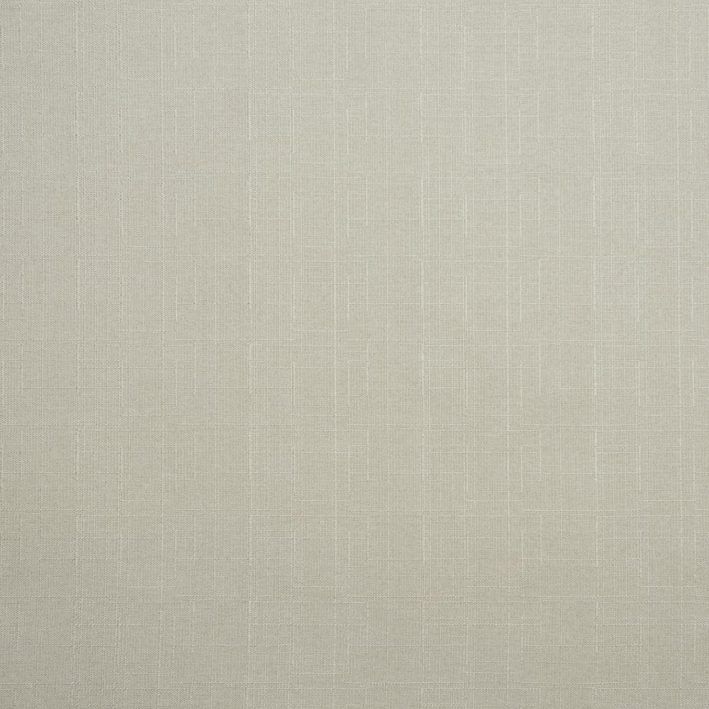 Loha Off-White Linen-Like Grommet Top Window Valance
