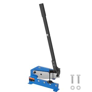 Hand Plate Shear 12 in. Manual Metal Cutter 1/4 in. Max Snip Benchtop 1/2 in. Rod for Shear Carbon Steel Plates and Bars