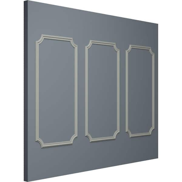 Ekena Millwork 24 in. W x 48 in. H Unfinished Polyurethane Seville