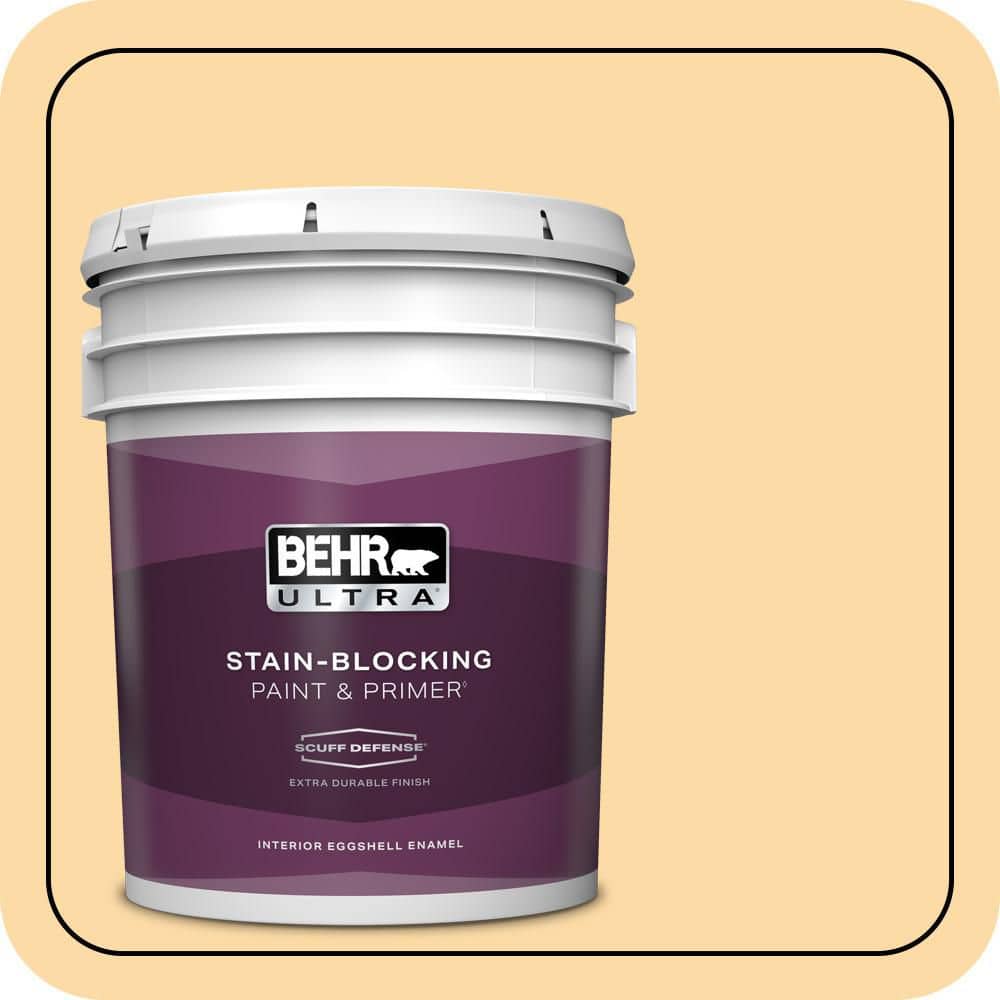 5 gal. #M290-3 Corn Stalk Extra Durable Eggshell Enamel Interior Paint & Primer price history on PriceWatchPro