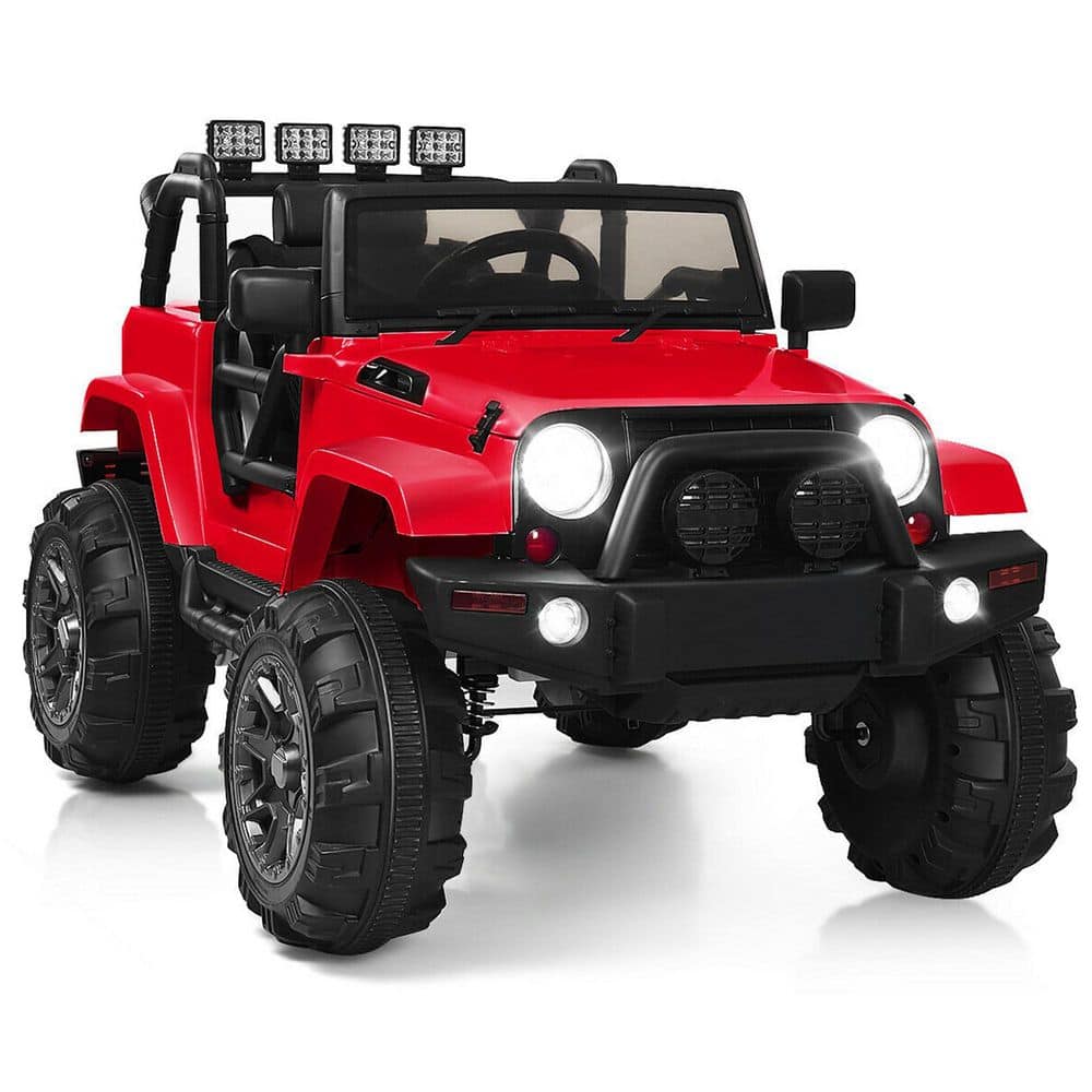 Electric 12V Kids Ride-on Car Truck Parent Control with 2.4 GHZ Remote Control Red price history on PriceWatchPro