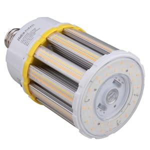 400-Watt Equivalent 80-Watt Corn Cob ED37 HID LED High Bay Bypass Light Bulb Mog 120-277-Volt Selectable 300040005000K