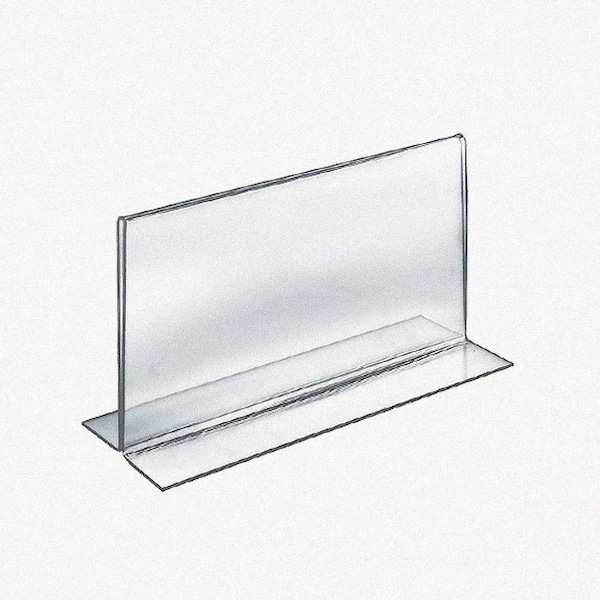 8.5 in. W x 5.5 in. H Double-Foot 2-Sided Sign Holder (10-Pack)