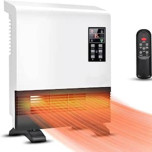 1500-Watt Electric Wall Mounted Panel Infrared Space Heater with Timer, 3-Modes and Quick Heat