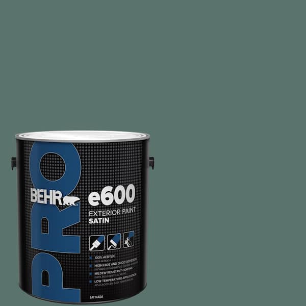 1 gal. #HDC-WR16-04 Noble Fir Satin Exterior Paint