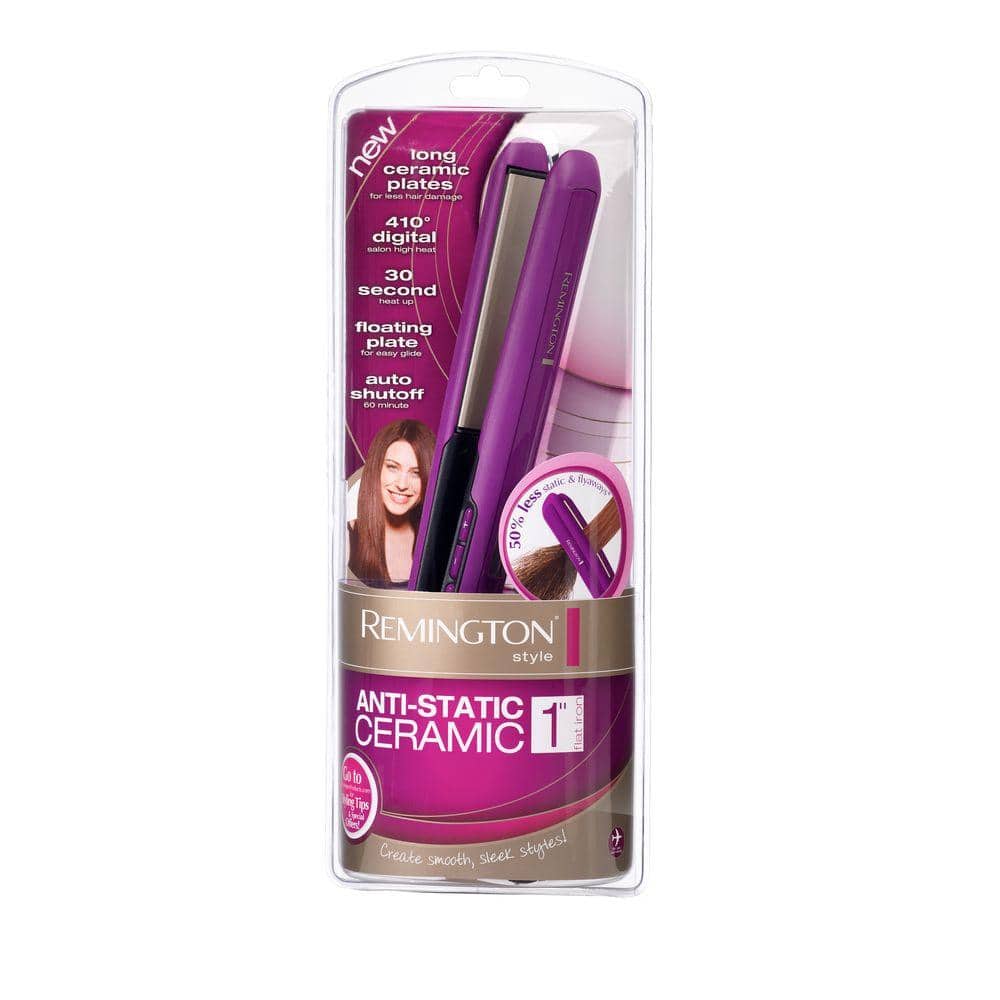 $17 Remington Ceramic Anti Static 1" Straightener