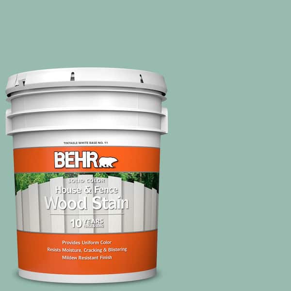 BEHR 5 gal. #M430-4 Sunstone Solid Color House and Fence Exterior Wood Stain