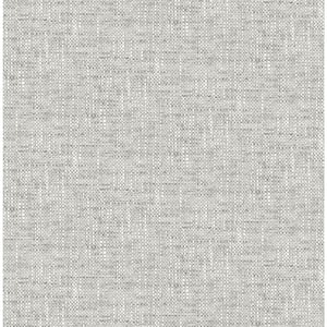 135061 Modern Flocked Wallpaper Off White Textured Flocking Velvet Lin   wallcoveringsmart