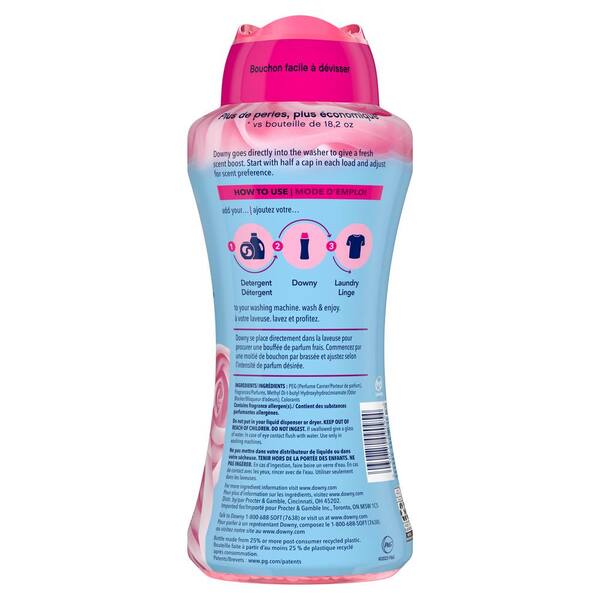 Downy 24 oz. April Fresh Scent In-Wash Fabric Softener and Scent Booster  003077209095 - The Home Depot