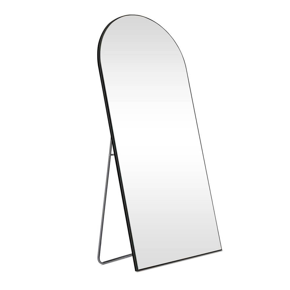 Otlsh Full Length Mirror, 64.2×21.3 Arched Floor Mirror with Stand,  Standing Mirror, Full Body Mirror, Large Mirror, Tall Mirror, Arched Wall