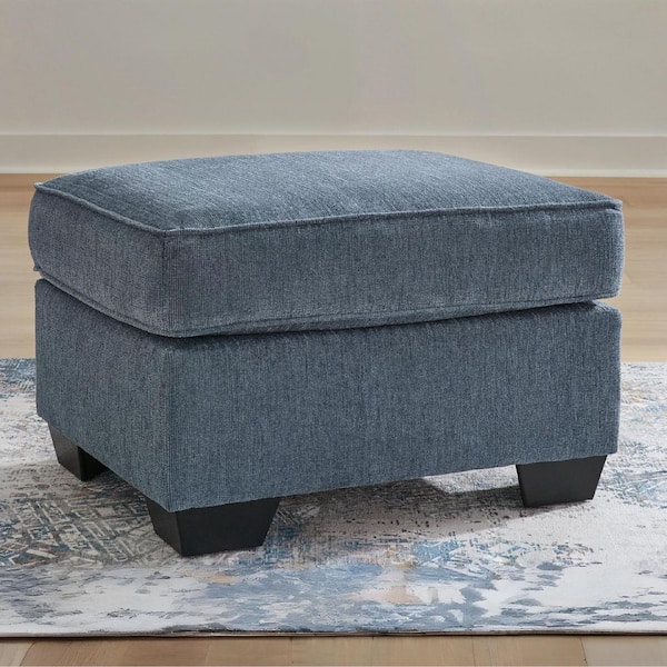 Signature DESIGN BY ASHLEY Cashton Blue Polyester Rectangle Accent