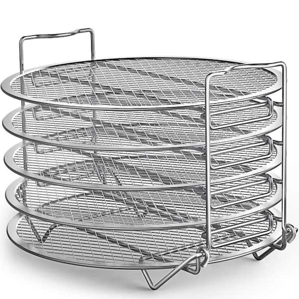 Stainless Steel Multi-Layer Dehydrator Rack, Instant Pot Accessories, Durable Dehydrating Rack for Efficient Drying