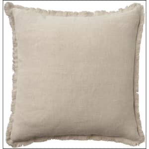 Mina Victory Holiday Ivory and Gray Christmas Tree 20 in. x 20 in. Throw  Pillow 078430 - The Home Depot