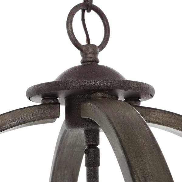 Progress Lighting Keowee Collection 19.88 in. 4-Light Artisan Iron