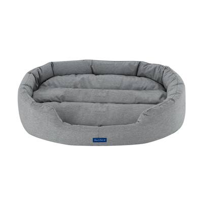 Missy Medium Gray Round Dog Bed