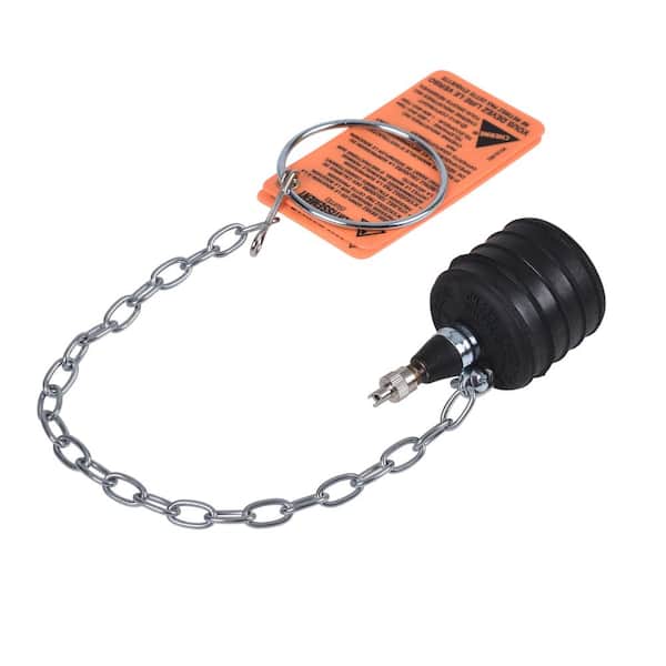 CHERNE 2 in. Rubber Test-Ball Pipe Plug