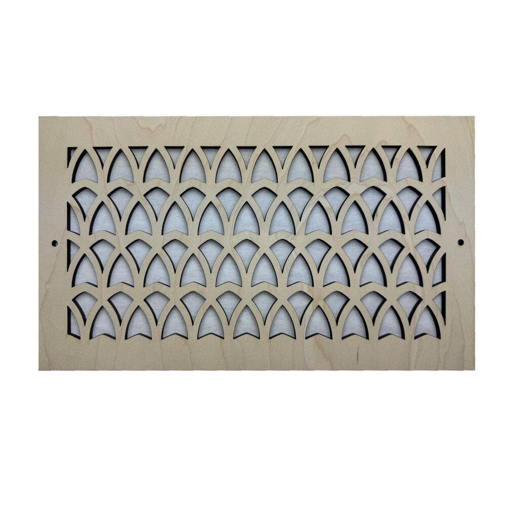 Air Registers - 4 x 8 - Heavenly Arches (Regstr wd Screw in) - Wood price history on PriceWatchPro