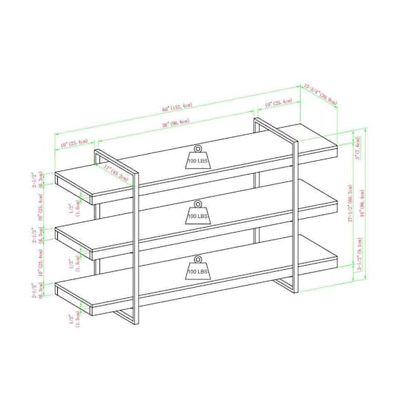 Welwick Designs Knotty Driftwood/Black Wood and Metal Industrial Wall  Organizer with Hooks HD9345 - The Home Depot