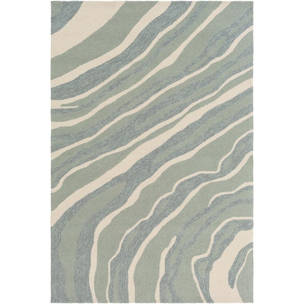 Artistic Weavers Navona Gray 8 ft. x 10 ft. Indoor/Outdoor Area Rug