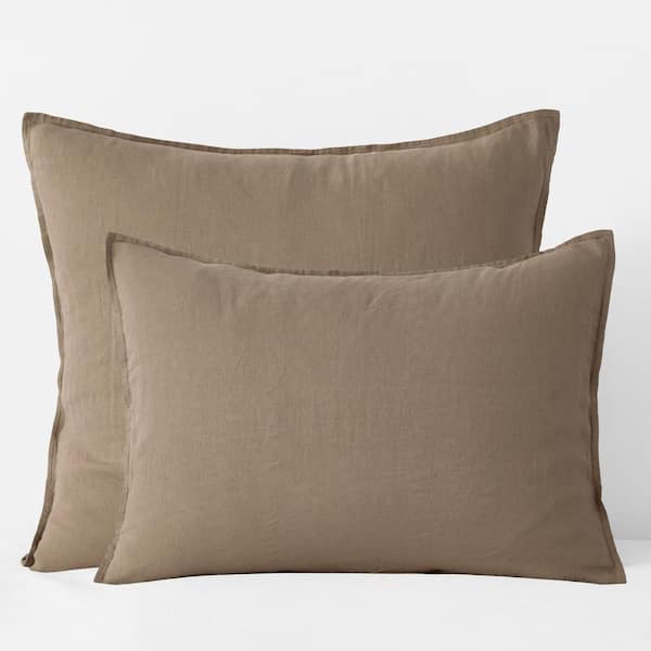 Legends Hotel Washed Linen Solid Sham