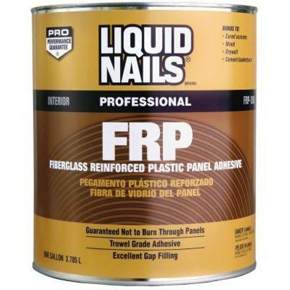 Liquid Nails 1 Gal. Fiberglass Reinforced Plastic Panel Adhesive FRP