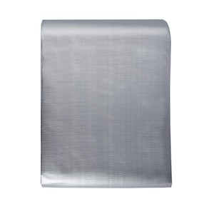 20 ft. x 30 ft. Heavy Duty Tarp 10 Mil Polyethylene Tarp Cover Tear UV and Temperature Resistant Silver/Brown