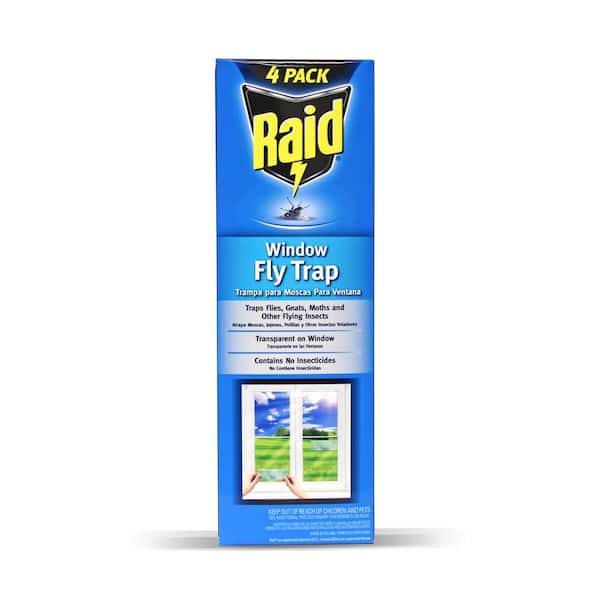Raid Window Fly Trap (4- Pack)