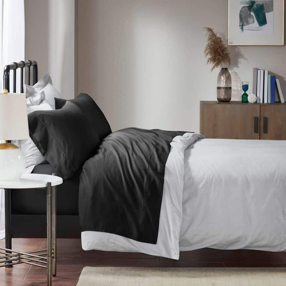 Black Queen 1500 Thread Count Cotton Blend Sheet Set