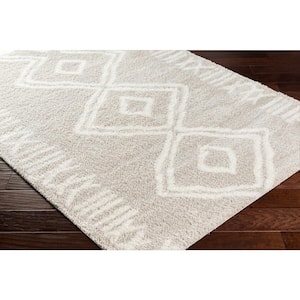 Cloudy Shag Cream 8 ft. x 10 ft. Moroccan Indoor Area Rug