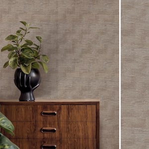 Pyramid Textured Non-Pasted Wallpaper Roll (Covers 15.33 sq. ft.)