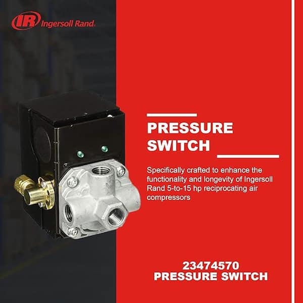 Ingersoll Rand 23474570 OEM Replacement Pressure Switch for