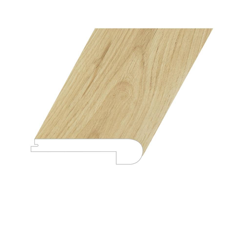 Rhodes Chamonix Dove 1 in. Thick x 4.5 in. W x 94.5 in. L HDF Waterproof Laminate Embossed Wood Look Flush Stair Nose price history on PriceWatchPro