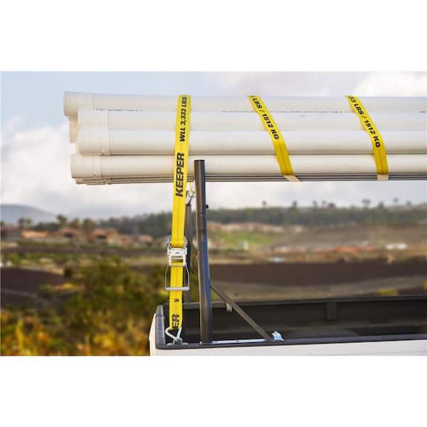 Ratchet Tie-Down Strap 30 ft. x 2 in. 3,333 lbs. with Double J Hook