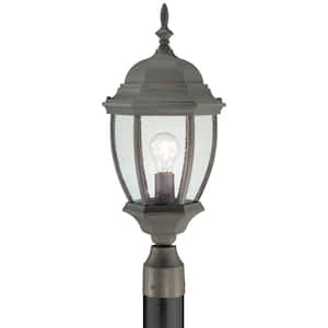 Covington 1-Light Outdoor Painted Bronze Post Lantern
