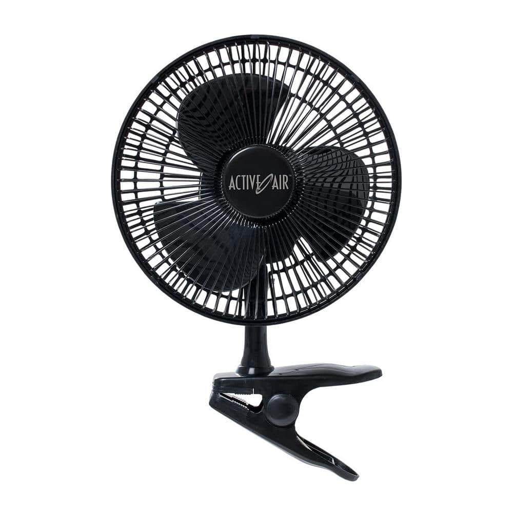 8 in. Clip On 7.5-Watt Brushless Motor Hydroponic Garden Grow Fan