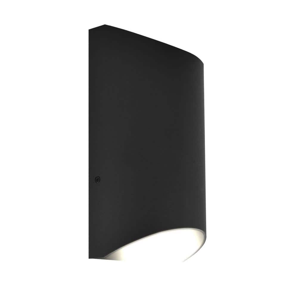 8 in. Black Outdoor LED Up and Down Wall Sconce Light Fixture 3CCT 3000K-5000K 9-Watt/12-Watt/15-Watt ETL IP65 price history on PriceWatchPro