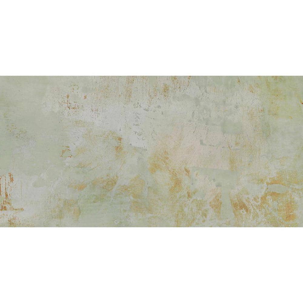 Aureate 4 in. x 5 in. Natural Moss Green Porcelain Large Format Rectangle Wall and Floor Sample Tile price history on PriceWatchPro