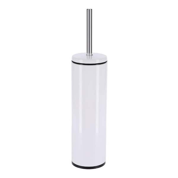 Toilet Brush Set Chrome Toilet Brush for Tall Toilet Bowl and Toilet Brush  Holder with Lid Great Toilet Bowl Cleaner Home-it