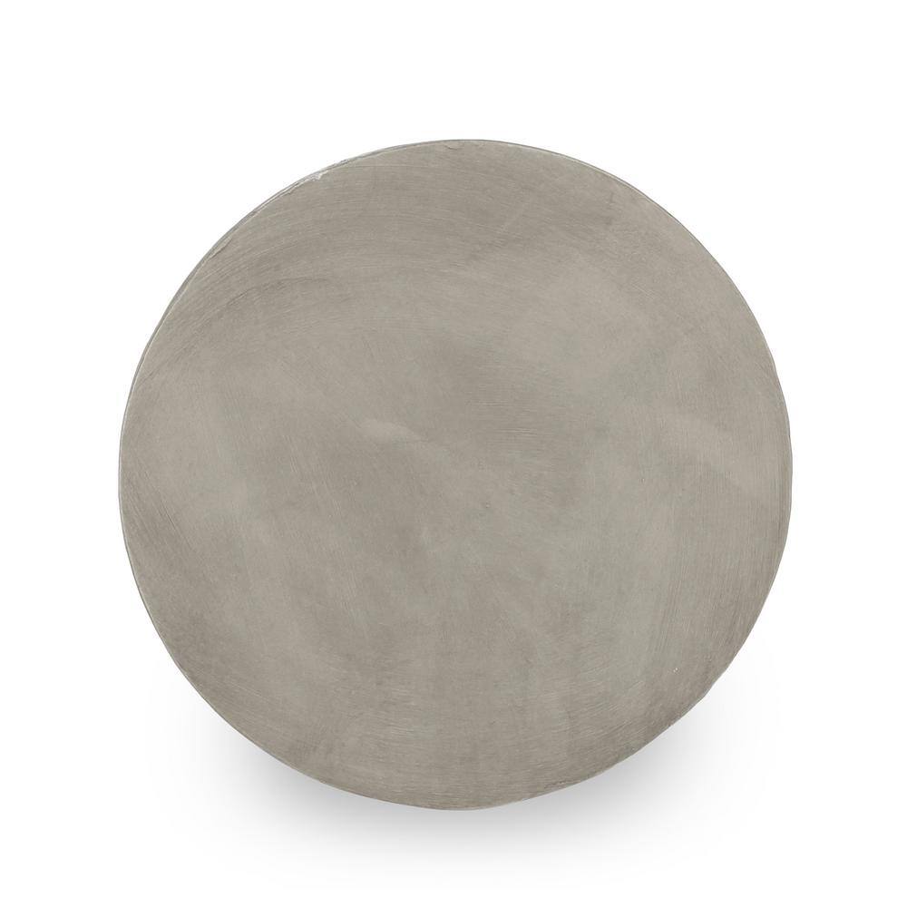 Canis Concrete Finish Outdoor Patio Side Table - thumbnail 8