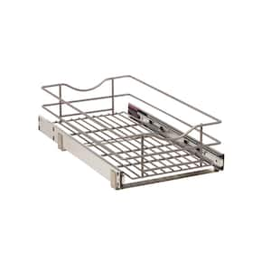 11 in. Single Tier Wire Soft-Close Pullout Basket