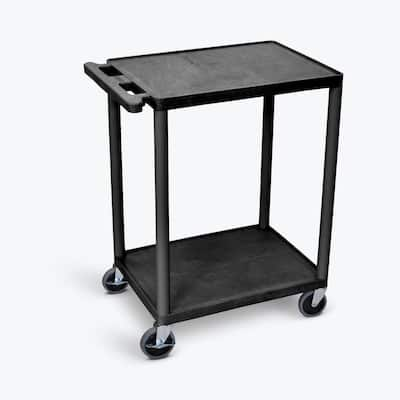 Rubbermaid Commercial Products 19.25 in. Trades 6-Drawer Utility Cart with  5 in. Casters RCP618000BLA - The Home Depot