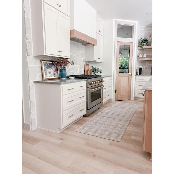 DuraDecor Liz Marie's Sand Tropez 20 MIL x 7 in. W x 48 in. L Click Lock Waterproof Luxury Vinyl Plank Flooring (23.2 sqft/case)