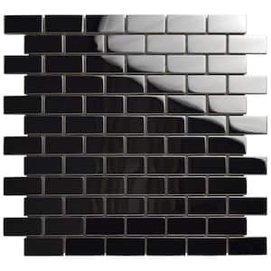 Frigo Design 30 in. x 30 in. Quilted Stainless Steel Backsplash